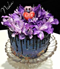 کیک تولدخودم