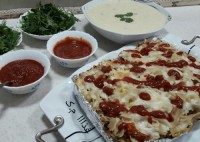 لازانیا با ماکارونی پروانه ای