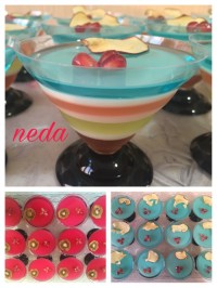 ژله های تک نفره تولد