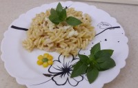 پاستا با سس سفید