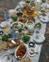 آخرین ضیافت افطاری بنده
