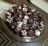 پشمک شکلاتی