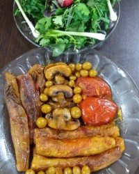 خورشت کدو بادمجون