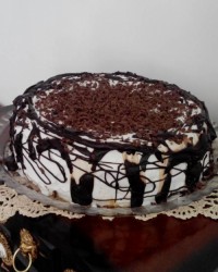 کیک اسفنجی شب نشینی ما