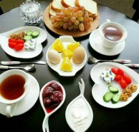 اینم یه صبحانه خوشمزه