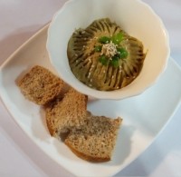 پوره رژیمی تخم مرغ و لوبیا سبز