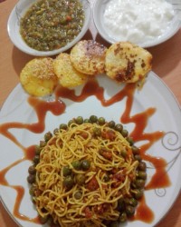 ماکارونی با ترشی لیته