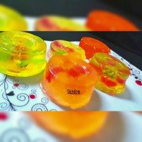 پرتقال ژله ای در رنگهای مختلف