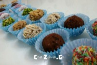 خرما توپی آجیلی (توپک خرما ویژه افطاری)