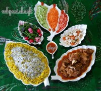 باقالی پلو با گوشت