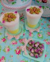فرنی سه رنگ