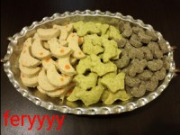 شیرینی پسته ای زعفرانی