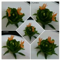 پروانه با هویج