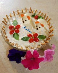 سالاد الویه با سویا