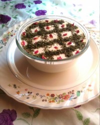 تزیین ماست خونگی