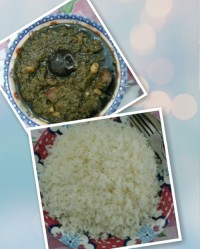 قورمه سبزی خوشمزه?