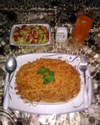 ماکارونی باسالادشیرازی