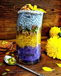 پودینگ تخم شربتی