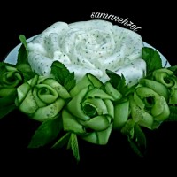 ماست و خیار قالبی