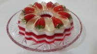 ژله عشق با طعم توت فرنگی