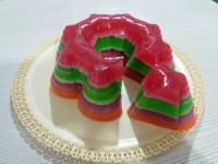 ژل بستنی رنگین کمانی