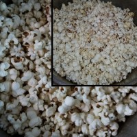 پاپ کورن و پنیر