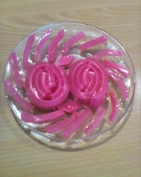 ژله رولی یا فرفره ای