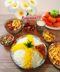 خورشت قیمه با گوشت قلقلی