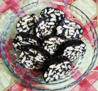 فاج شکلاتی با بیسکویت