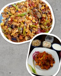 تابه مرغ ادویه دار (ترکیه)