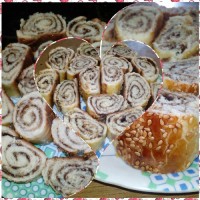 نان شیرین دارچینی
