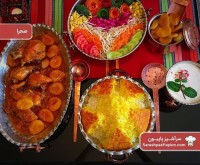 خورش آلو مسما با قیسی