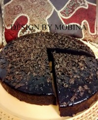 کیک برنجی شکلاتی