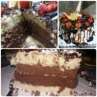 اینم از کیک من برای تولدهمسرم