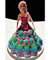 کیک برای روزدختربرای دخترهای گلم