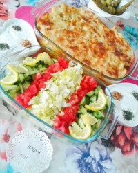 پاستا تن و سبزیجات توفری