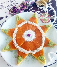 کیک باقلوا / کیک شربتی