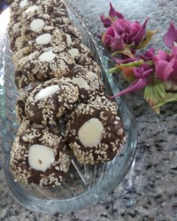 شیرینی انگشتی کنجدی