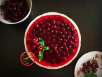 چیز کیک آلبالو