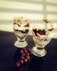 کیک بستنی موزی