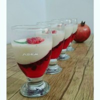 ژله پاناکوتا وانیلی از نمایی دیگر