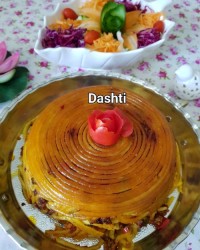 ماکارونی با ته دیگ خوشگلش