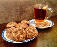 کوکی ترک دار شکلاتی