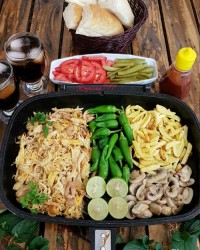 ساندویچ قارچ خوشمزه و فوری