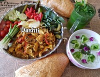 دونر مرغ خانگی