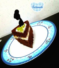 کیک ماست شکلاتی