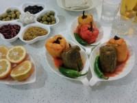 دلمه های رنگی رنگی