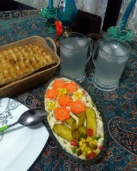 سلام دوستای گلم??? الویه خوشمزه ی من.