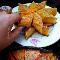 کیک باقلوا یا شربتی