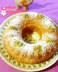 کیک گلاب و هل????